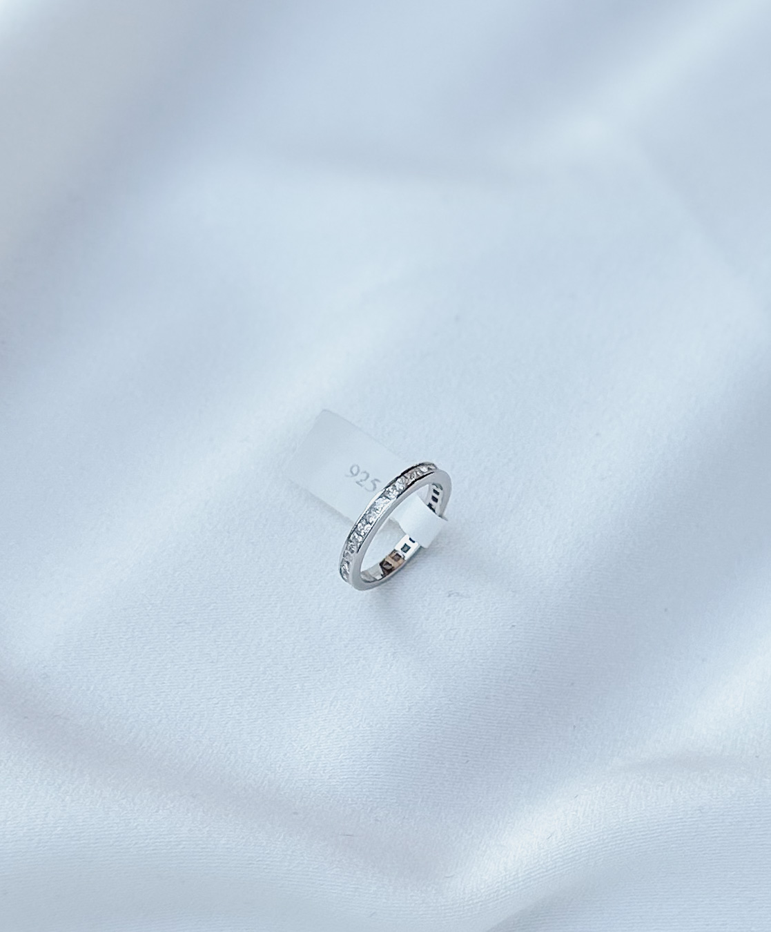 Zircon ring silver 925